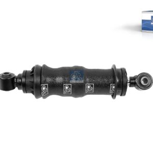 DT Spare Parts 6.77000 Cabin shock absorber, with air bellow, b: 12 mm, Lmin: 260 mm, Lmax: 305 mm