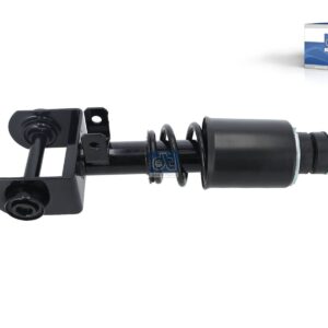 DT Spare Parts 6.77039 Cabin shock absorber, with spring, Lmin: 203 mm, Lmax: 258 mm
