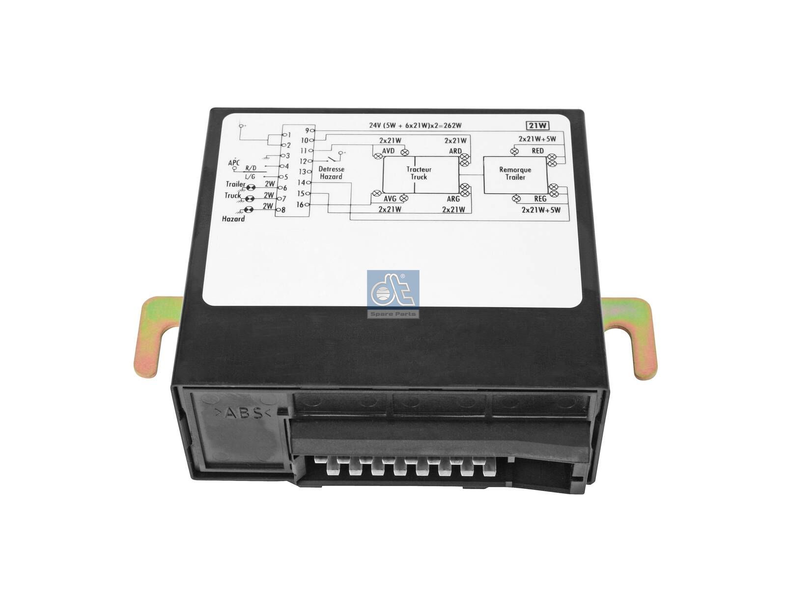 DT Spare Parts 6.81000 Hazard relay, 24 V