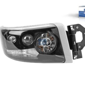 DT Spare Parts 6.84010 Headlamp, right, with fog lamp, 24 V