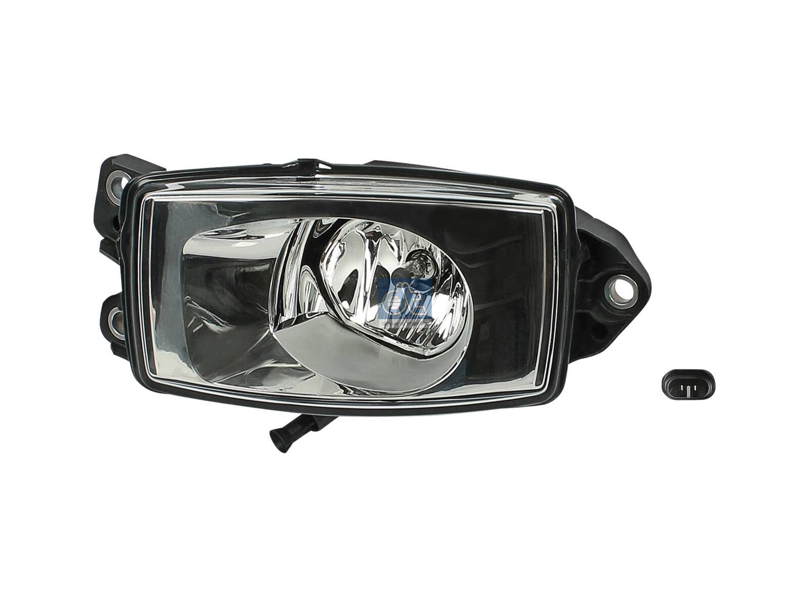 DT Spare Parts 6.84114 Fog lamp, left, without bulb, 24 V