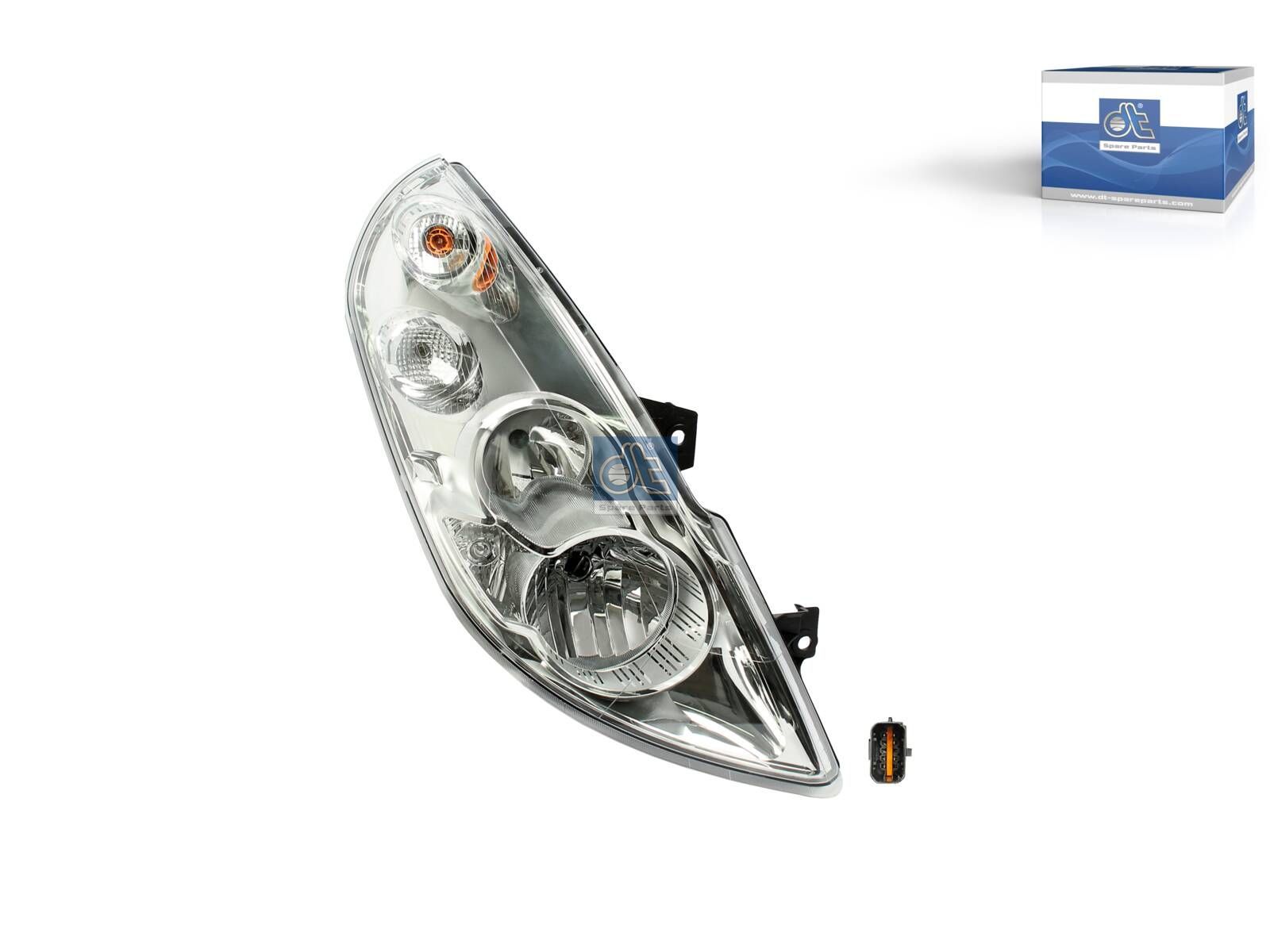 DT Spare Parts 6.84353 Headlamp, right, without bulbs