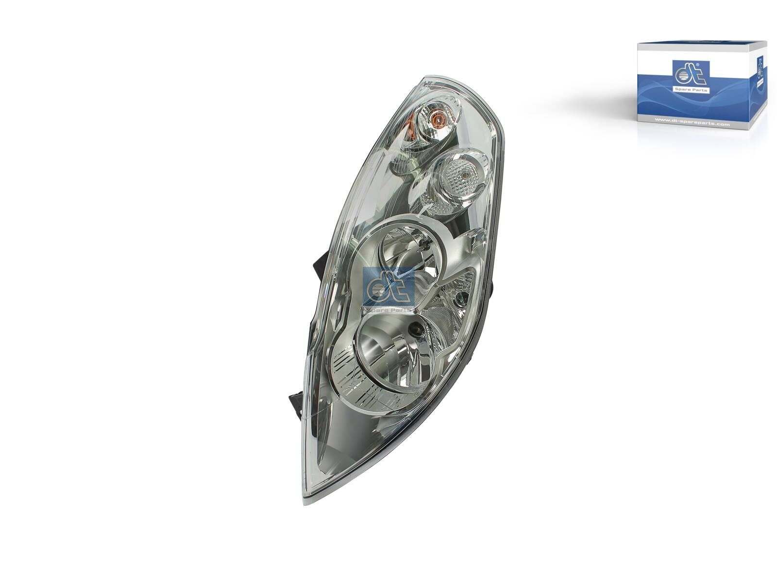 DT Spare Parts 6.84360 Headlamp, left, without bulbs