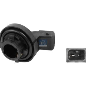 DT Spare Parts 6.85152 Lamp socket, α: 90 °, 2 poles