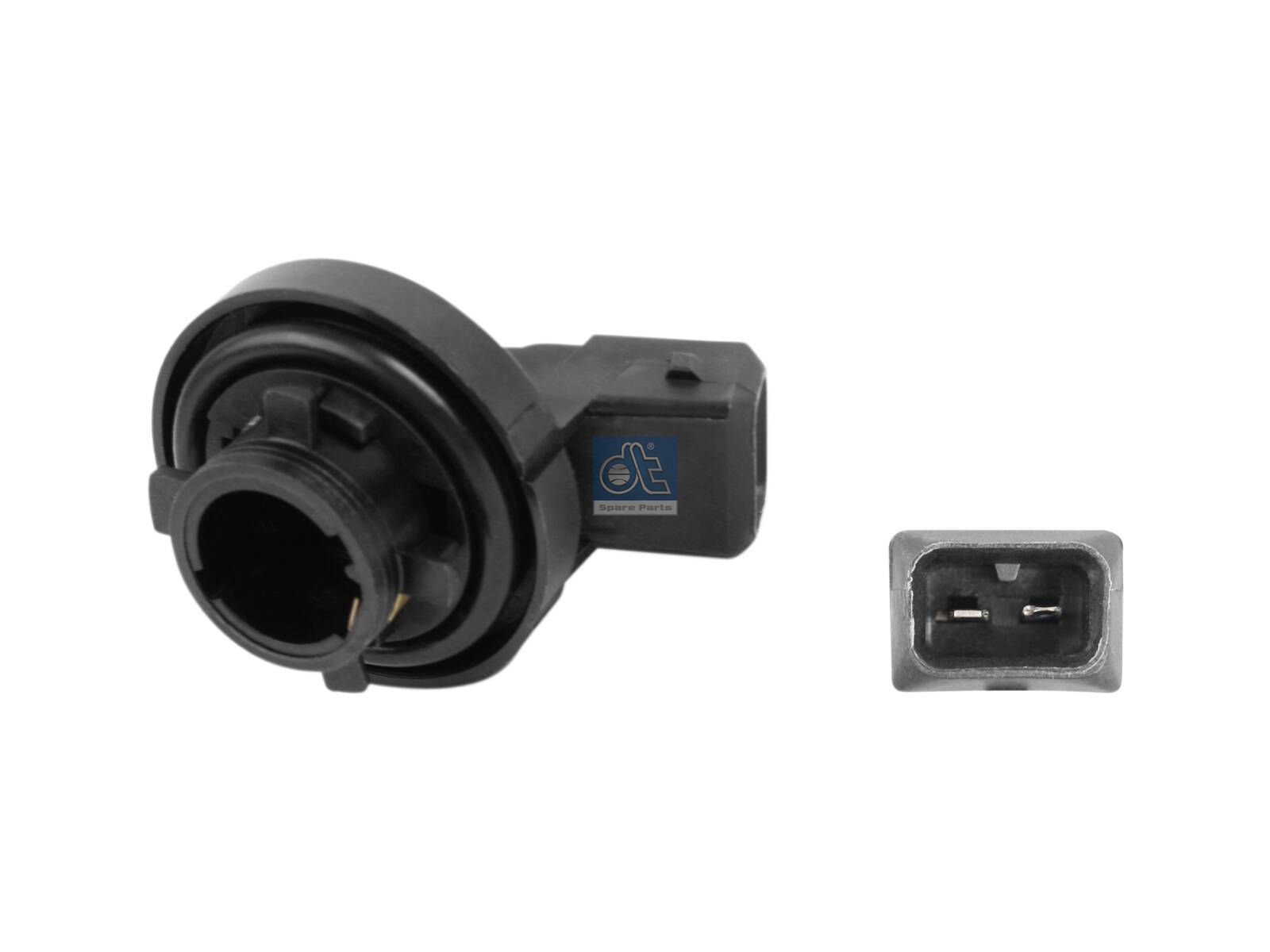 DT Spare Parts 6.85152 Lamp socket, α: 90 °, 2 poles