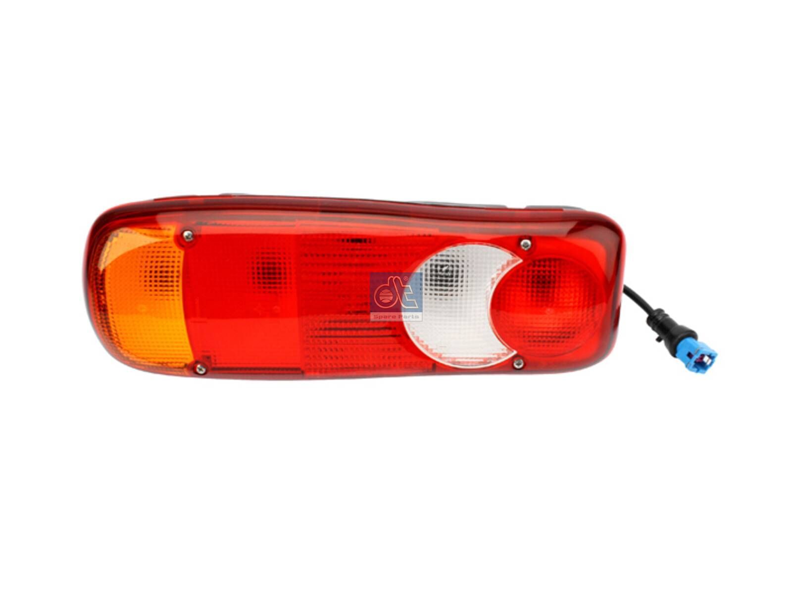 DT Spare Parts 6.86025 Tail lamp, left, Lb: 152 mm, L: 350 mm, H: 130 mm, T: 83 mm