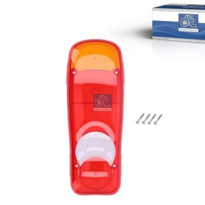 DT Spare Parts 6.86104 Tail lamp glass, L: 350 mm, H: 130 mm