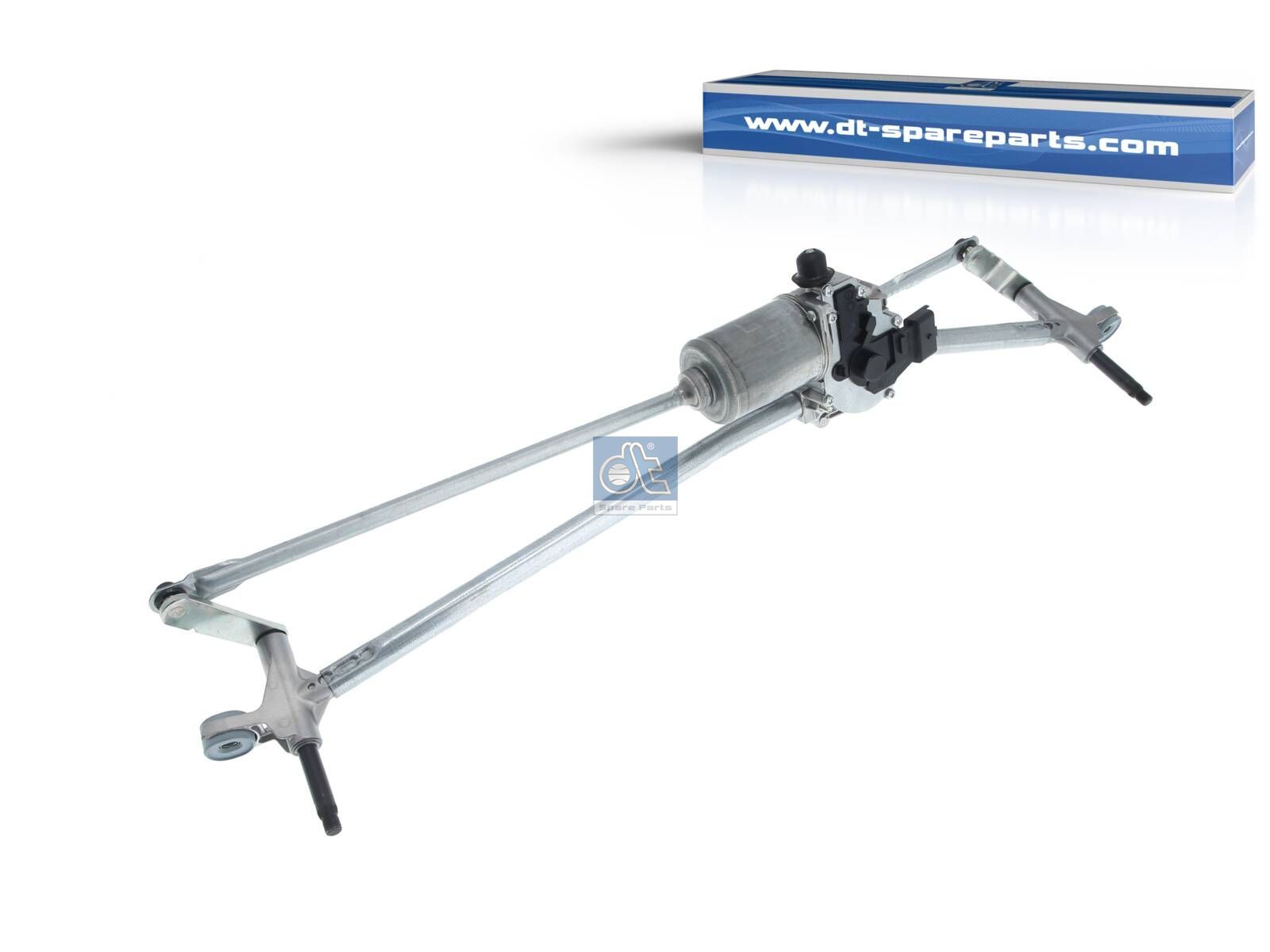 DT Spare Parts 6.88046 Wiper linkage, with motor