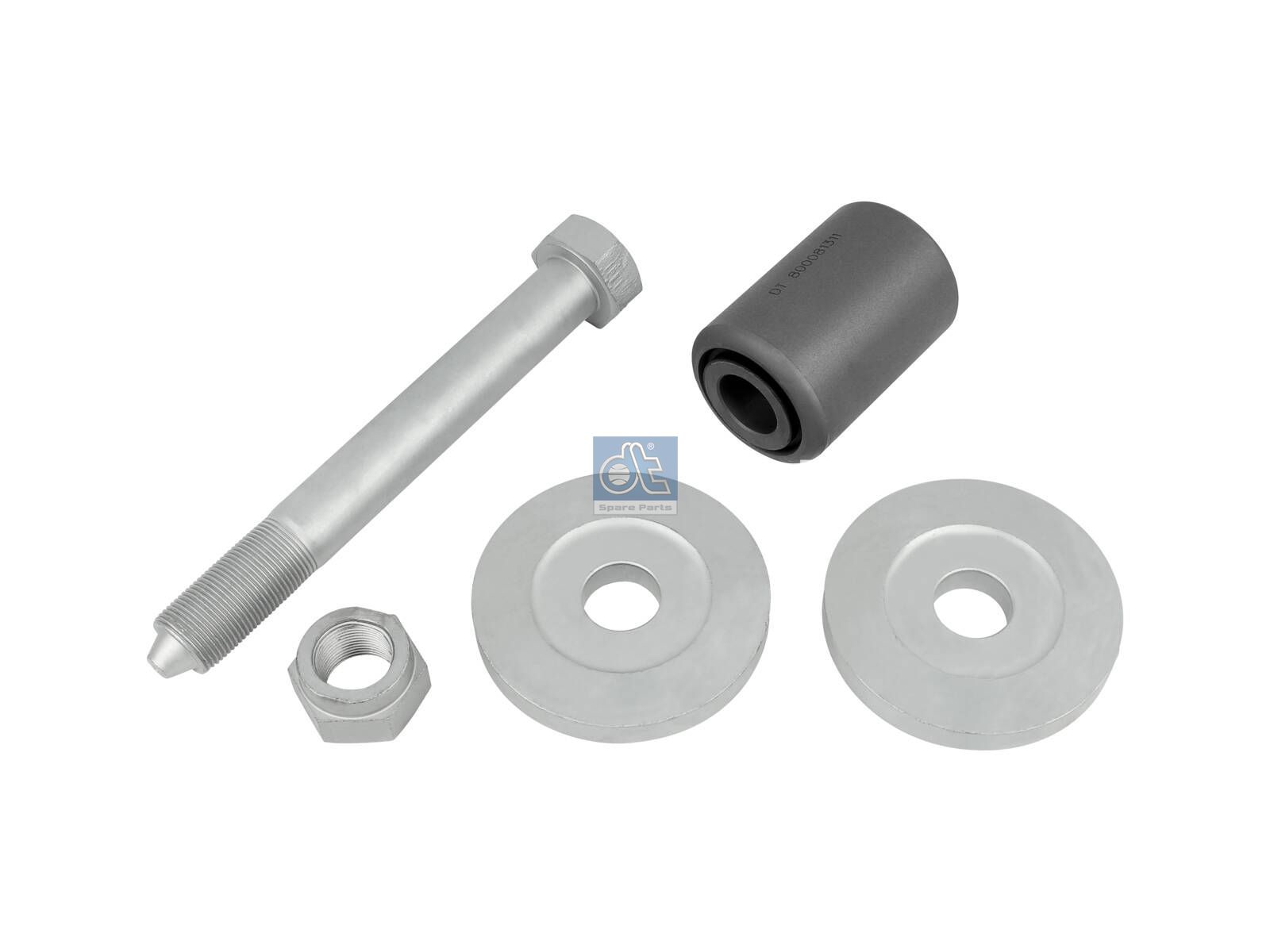 DT Spare Parts 6.90108 Spring bolt kit, M30 x 2, Lu: 242 mm, SW: 46, 10.9