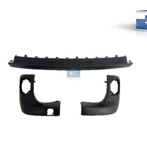 DT Spare Parts 6.90200 Kit, Bumper cover, rear