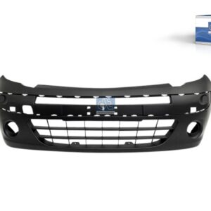 DT Spare Parts 6.90334 Bumper, primed, with holes for foglights
