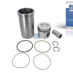 DT Spare Parts 6.91155 Piston with liner, D: 123 mm