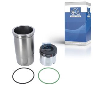 DT Spare Parts 6.91158 Piston with liner, D: 123 mm