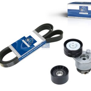 DT Spare Parts 6.92409 Belt tensioner kit, with multiribbed belt