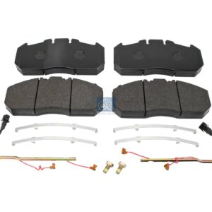 DT Spare Parts 6.95101 Disc brake pad kit, W: 250 mm, S: 30 mm, H: 118 mm