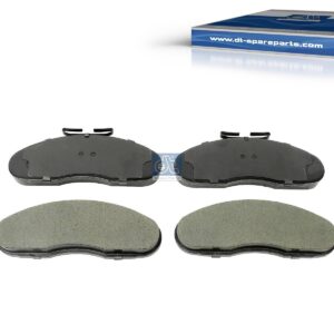 DT Spare Parts 6.95117 Disc brake pad kit, without accessories, W: 166.5 mm, S: 17 mm, H: 62 mm