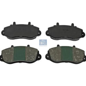 DT Spare Parts 6.95119 Disc brake pad kit, W: 138.8 mm, S: 18 mm, H: 66.5 mm