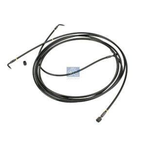DT Spare Parts 6.96009 Hose line, cabin tilt, M12 x 1,5, L1: 3615 mm, L2: 2860 mm, 400 bar