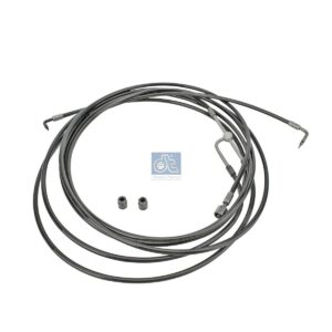 DT Spare Parts 6.96050 Hose line, cabin tilt, L1: 1250 mm, L2: 1400 mm, L3: 4500 mm