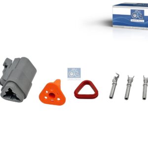 DT Spare Parts 6.97026 Repair kit, plug, 3 poles