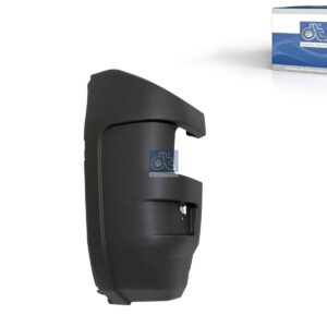 DT Spare Parts 7.00126 Bumper corner, rear, left, black