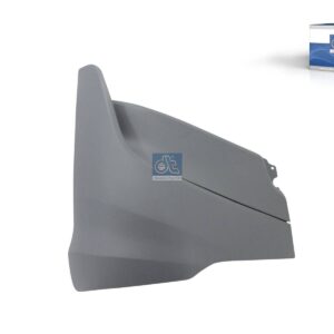 DT Spare Parts 7.00129 Bumper corner, front, right, primed