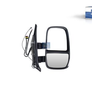 DT Spare Parts 7.00195 Main mirror, complete, right, 12 V