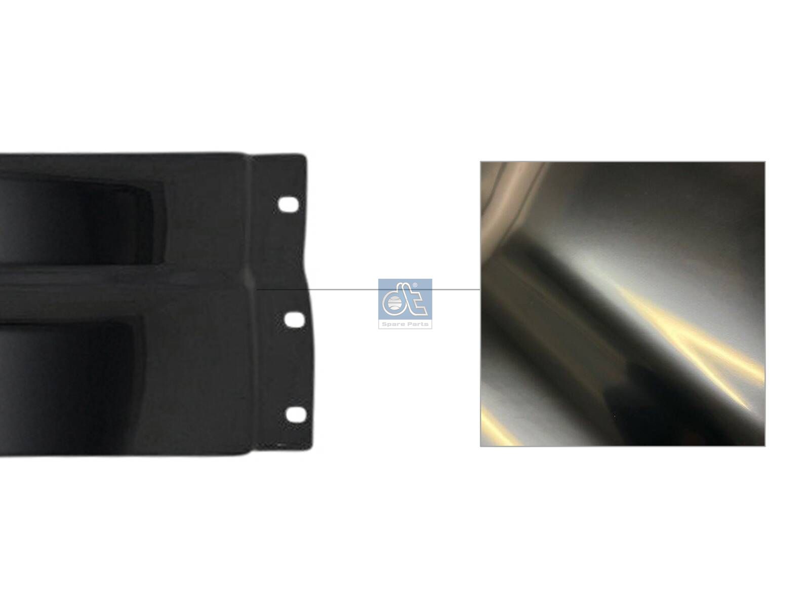 DT Spare Parts 7.00227 Sun visor, center