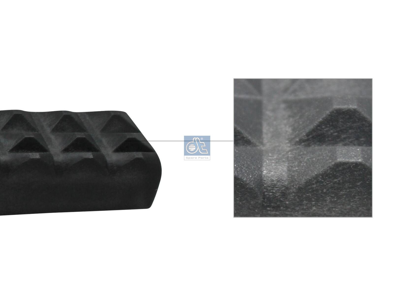 DT Spare Parts 7.00288 Cover, step plate, lower, right