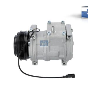 DT Spare Parts 7.00358 Compressor, air conditioning, 12 V, 4 PK, DP: 110 mm, 4 grooves