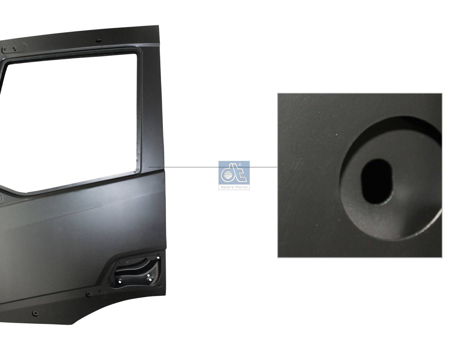 DT Spare Parts 7.00380 Door, left