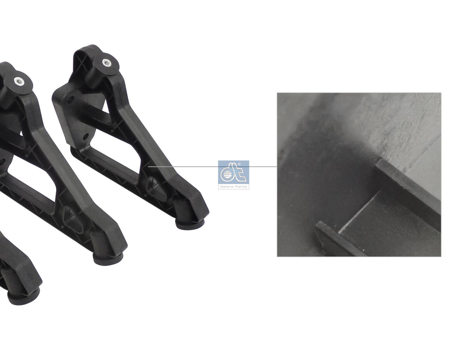 DT Spare Parts 7.00710 Bracket kit, Sun visor