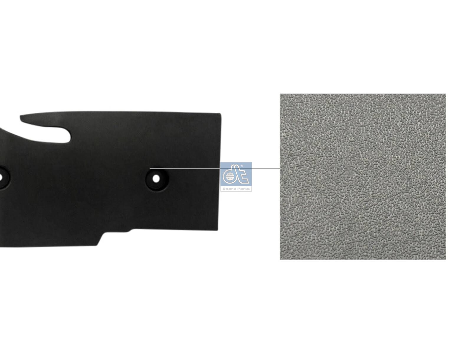 DT Spare Parts 7.00722 Bumper bracket, right
