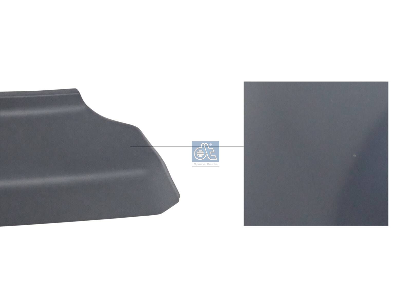 DT Spare Parts 7.00753 Lamp cover, right