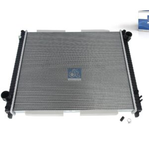 DT Spare Parts 7.00859 Radiator, L: 588 mm, W: 642 mm, T: 42 mm
