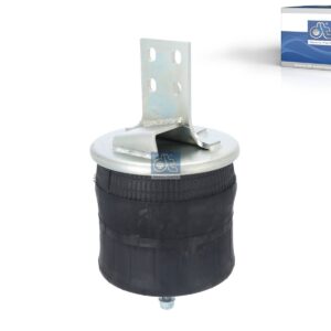 DT Spare Parts 7.12014 Air spring, with plastic piston, D: 229 mm, M14 x 2, M16 x 1,5