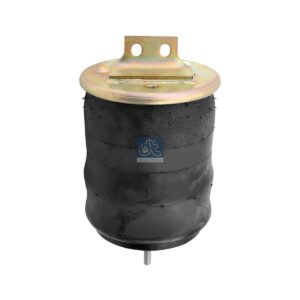 DT Spare Parts 7.12015 Air spring, with plastic piston, D: 229 mm, M14 x 2, M16 x 1,5