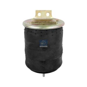 DT Spare Parts 7.12016 Air spring, with plastic piston, D: 229 mm, M14 x 2, M16 x 1,5