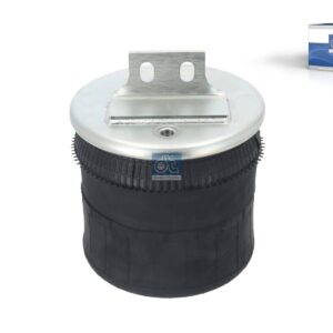 DT Spare Parts 7.12042 Air spring, with plastic piston, D: 230 mm, M14 x 2, M16 x 1,5