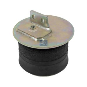 DT Spare Parts 7.12043 Air spring, with steel piston, left, D: 235 mm, M16 x 1,5