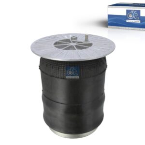 DT Spare Parts 7.12049 Air spring, with steel piston, D: 260 mm, M10 x 1,5, M12 x 1,5, M12 x 1,75