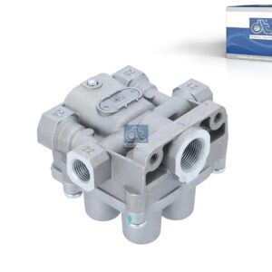 DT Spare Parts 7.16130 4-circuit-protection valve, M16 x 1,5, M22 x 1,5, max. 13 bar, Po21: 7.5 bar, Po22: 7.5 bar, Po23: 8 bar, Po24: 8 bar, Pc21: 6.5 bar, Pc22: 6.5 bar, Pc23: 6.5 bar, Pc24: 6.5 bar