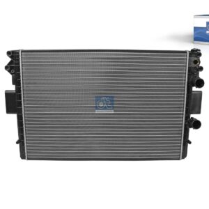 DT Spare Parts 7.21034 Radiator, without air conditioning, without frame, L: 650 mm, W: 456 mm, T: 32 mm