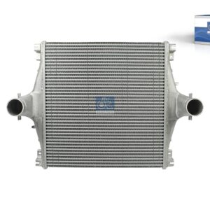 DT Spare Parts 7.21112 Intercooler, L: 660 mm, W: 705 mm, T: 55 mm