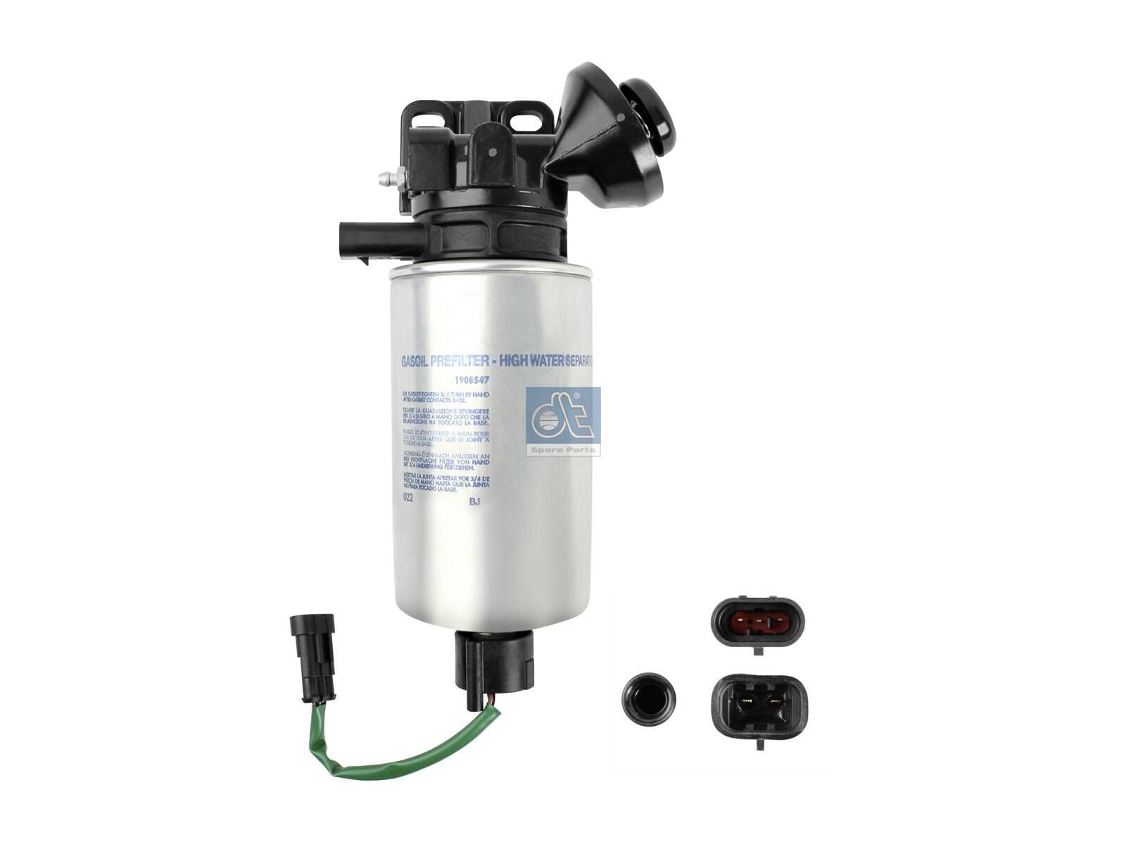 DT Spare Parts 7.24020 Fuel filter, complete