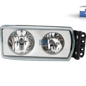 DT Spare Parts 7.25001 Headlamp, right, without bulbs, 24 V