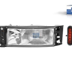 DT Spare Parts 7.25002 Headlamp, left, without bulbs