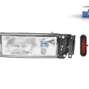 DT Spare Parts 7.25003 Headlamp, right, without bulbs
