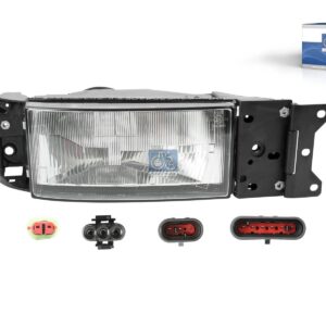 DT Spare Parts 7.25009 Headlamp, right, without bulbs
