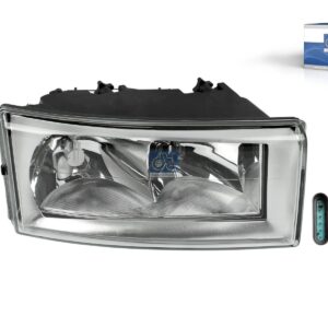 DT Spare Parts 7.25026 Headlamp, right, without bulbs